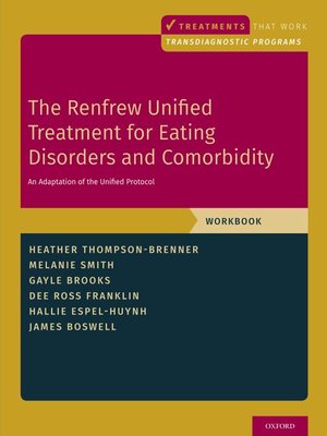 cover image of The Renfrew Unified Treatment for Eating Disorders and Comorbidity, Workbook
